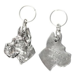 Great Dane I Silberner Anhänger mit Hund in Geschenkbox – Bild 1 von 5