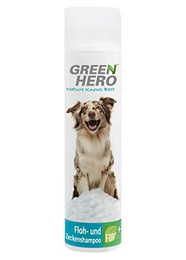 Produktbild von Green Hero Floh- und Zeckenshampoo FORTE mit EC-Öl - 250 ml