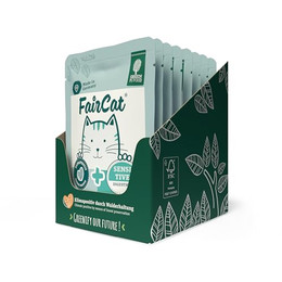 Produktbild von Green Petfood FairCat Sensitive Katzenfutter - 8 x 85 g