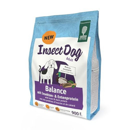 Produktbild von Green Petfood InsectDog Balance Trockenfutter für Hunde - 900 g