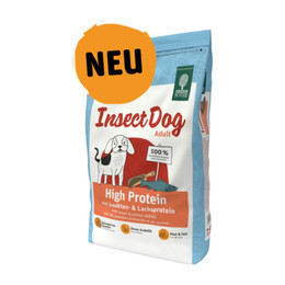 Produktbild von Green Petfood InsectDog High Protein Trockenfutter für Hunde - 900 g