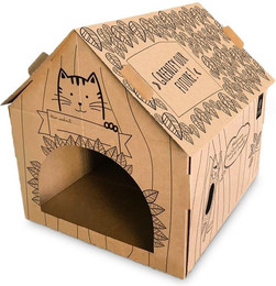 Produktbild von Green Petfood Katzenhaus