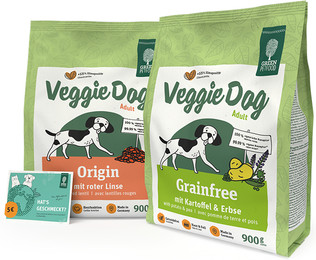 Produktbild von Green Petfood® Probierpaket VeggieDog | Trockenfutter