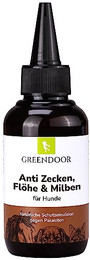 Produktbild von GREENDOOR Zecken Floh und Milbenschutz Anti Zecke 100ml - 100 ml
