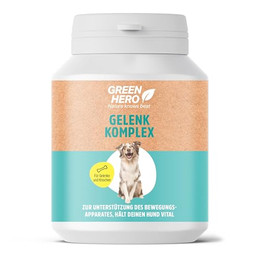 Produktbild von GreenHero Gelenktabletten Hund mit Grünlippmuschel, MSM und Teufelskralle