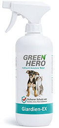 Produktbild von GreenHero Giardien-Ex Desinfektionsspray für Hund & Katze - 500 ml