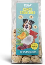 Produktbild von Greenhero Kokos Crunchies Hundesnack - 100 g
