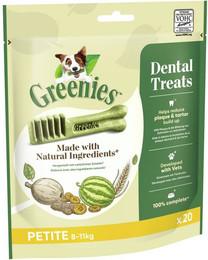 Produktbild von Greenies Dental Treats Original Petite Zahnpflegesnacks für kleine Hunde - 340 g
