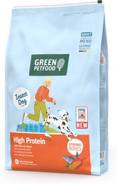 Produktbild von GreenPetfood High Protein Insects Hundetrockenfutter 2 x 7,5 Kilogramm