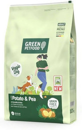 Produktbild von GreenPetfood Potato & Peas Hundetrockenfutter 2 x 10 Kilogramm