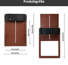 Produktbild von Greensky Automatische Hühnerklappe mit Lichtsensor