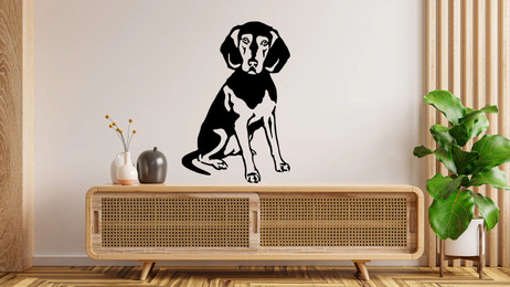 Produktbild von Griechische Bracke Wandtattoo Wandbild Wandsticker Wandaufkleber Wanddekoration