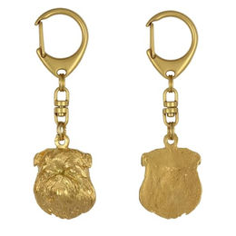 Griffon Bruxellois Schlüsselanhänger mit Hundemotiv – Bild 1 von 6