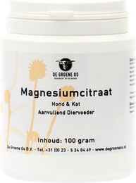 Groene Os Magnesiumcitraat (Magnesiumcitrat) - Hund/Katze - 100 g – Bild 1 von 4