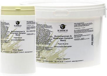 Groene Os Multivitamine & Mineralien Complex - Pferd/Pony - 750 g – Bild 1 von 5