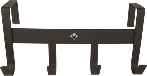 Produktbild von Grooming Deluxe Trensenhalter Metall mit 4 Haken Matt