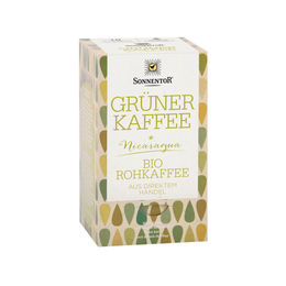 Grüner Kaffee Bio Doppelkammerbeutel - 18 x 3 g – Bild 1 von 4