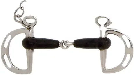 Produktbild von Gummi-Pferdegebiss mit beweglichem Mundstück Sefton Kimblewick Uxeter