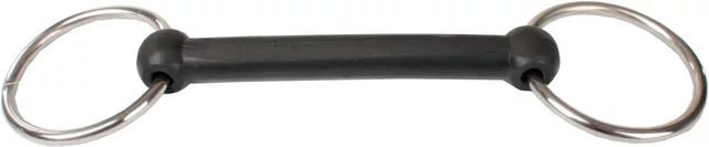 Produktbild von Gummi-Zaumzeug mit 2 Ringen für Pferde Horka