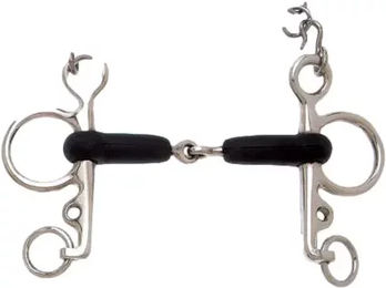 Produktbild von Gummigeschnalltes Pelham-Maul für Pferde Sefton