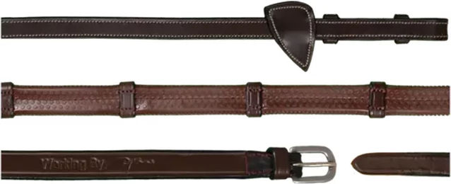 Gummizügel für Pferde mit 7 Stoppern Dy'on – Bild 1 von 2