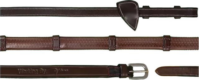 Produktbild von Gummizügel für Pferde mit 7 Stoppern Dy'on