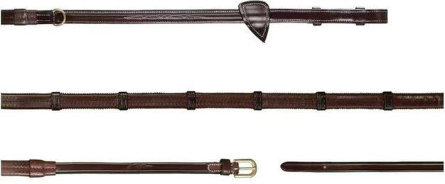 Produktbild von Gummizügel für Pferde mit 7 Stoppern Dy'on Howlett