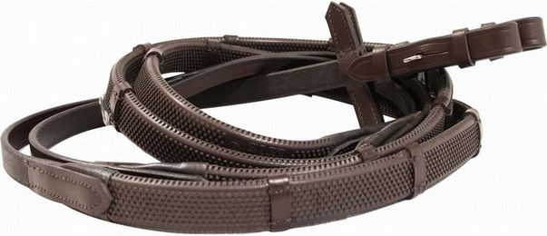 Produktbild von Gummizügel für Pferde mit kleinen Stoppern T de T