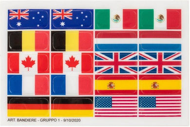 Produktbild von Gurtschutz Acavallo Flag Set For Opera Stirrups