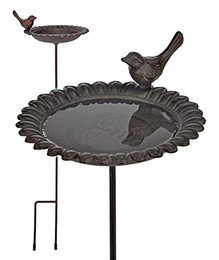 Produktbild von Gusseisen Vogeltränke in Antik Optik