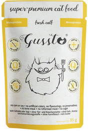 Produktbild von GUSSTO Cat Fresh Kalb - 85 g
