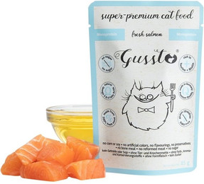 Produktbild von GUSSTO Cat Fresh Salmon 85 g