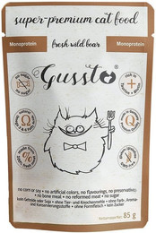 Produktbild von GUSSTO Cat Fresh Wildschwein - 85 g