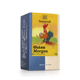 Guten Morgen Bio-Kräutertee - 18 Beutel für einen erfrischenden Start 27 g, DK-Beutel – Bild 1 von 4