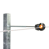 Produktbild von Gallagher Abstand-Ringisolator XDI Metall 20 cm 10er Pack Weidezaun Isolatoren UV-stabil und witterungsbeständig
