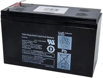 Produktbild von Gallagher Akku für Elektrozäune S100 S200 S400 Schwarz