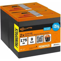 Produktbild von Gallagher Batterie Set 2er Pack Orange Schwarz
