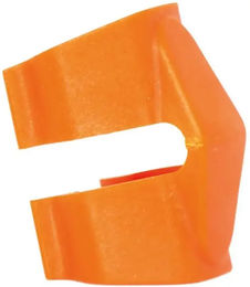 Produktbild von Gallagher Drahtclips für Pfähle 20 Stück Schwarz und Orange