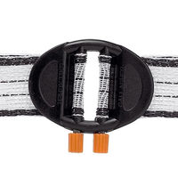 Produktbild von Gallagher Easy2use Breitbandverbinder für Zaunbänder bis 40 mm Schwarz aus Kunststoff 5er Pack