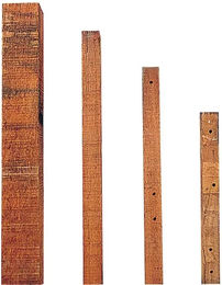 Produktbild von Gallagher Eckpfahl Insultimber aus FSC Holz in Braun