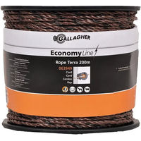Produktbild von Gallagher Eco Zaunschnur aus Edelstahl in Braun