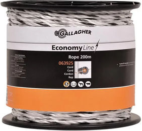 Produktbild von Gallagher Eco Zaunschnur aus Edelstahl in Weiß