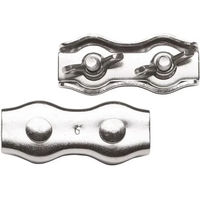 Produktbild von Gallagher Edelstahl-Schnurverbinder mit Flügelmutter in Silber 4er-Pack