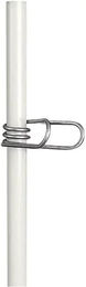 Produktbild von Gallagher Einstellbare Edelstahlfeder für Fiberglaspfahl 25 Stück Silber