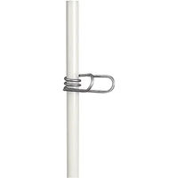 Produktbild von Gallagher Einstellbare Edelstahlfeder für Fiberglaspfahl 25 Stück Silber