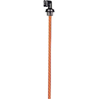 Produktbild von Gallagher Elektrozaun Isolatoren für Eisenpfähle Schwarz 5er Pack