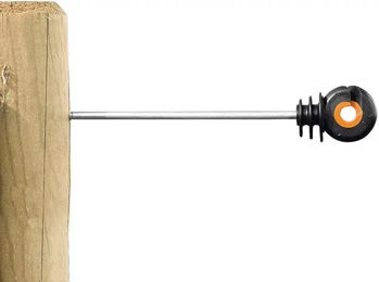 Produktbild von Gallagher Elektrozaun-Isolatoren mit Fernschrauben aus Kunststoff 10er Packung