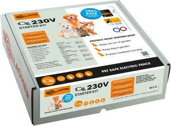 Produktbild von Gallagher Elektrozaun Set M35 Hundezäunung für kleine Gärten bunt