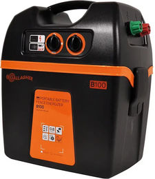 Produktbild von Gallagher Elektrozaungerät B100 in Schwarz aus Kunststoff