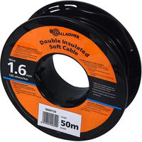 Produktbild von Gallagher Erdungskabel für Elektrozaun Schwarz 100 Ohm/km